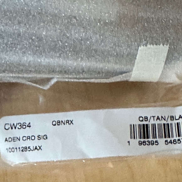 Coach Men’s Aden Crossbody Bag in Signature Canvas tan - Picture 11 of 12